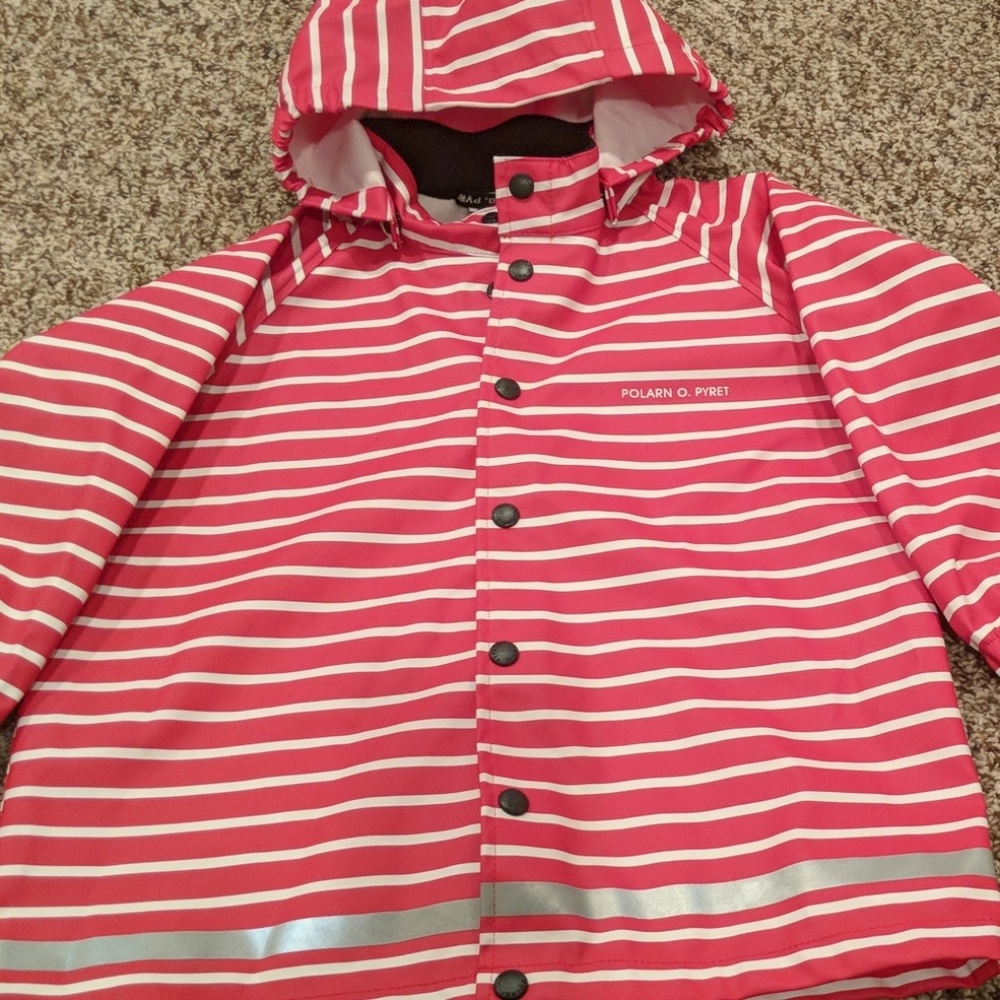 Polarn O. Pyret classic rain jacket